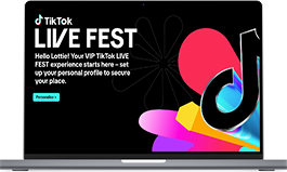 TikTok Live Fest Portal